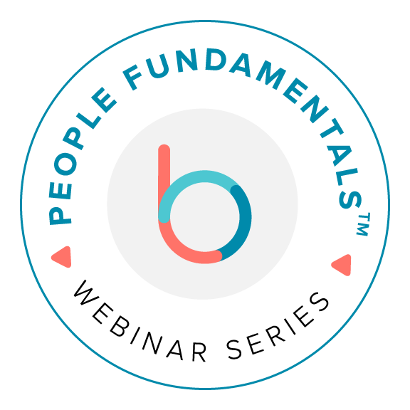 People Fundamentals Webinar Series